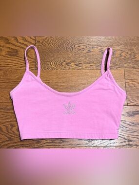adidas Originals 2000s Luxe Bralette Bliss Orchid Women’s Size Small